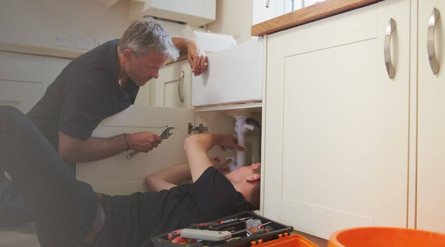 Professional burst pipe repair services in Rockholds, KY